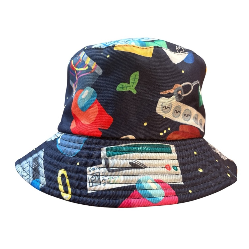 Colorful Graphic Among Us Bucket Hat - Picture 2 of 2